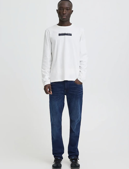 Blend Noos Twister - Slim/Regular Fit | Dark Blue Wash