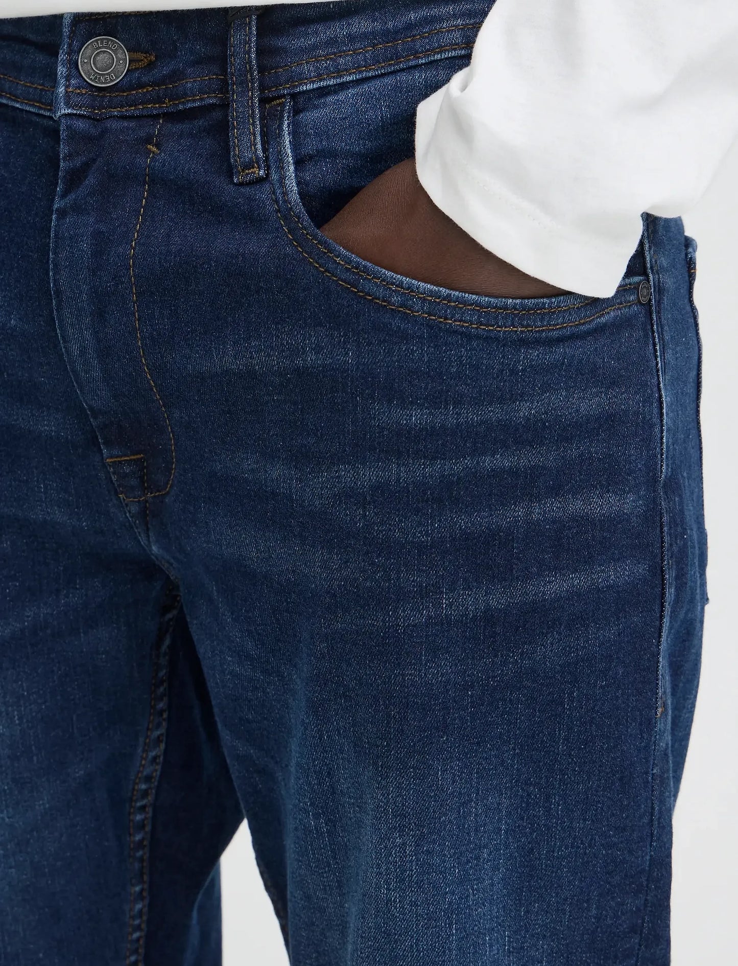 Blend Noos Twister - Slim/Regular Fit | Dark Blue Wash