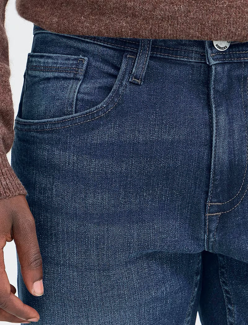 Blend Noos Twister - Slim/Regular Fit | Dark Blue Wash